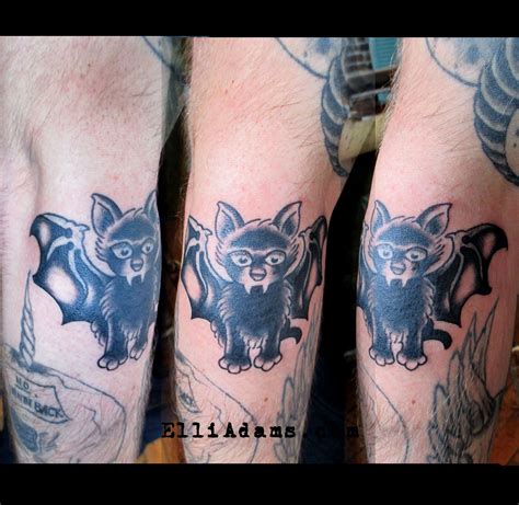 December 23, 1964) is an american singer, musician and songwriter, best known as the lead vocalist, one of four guitarists, and the primary lyricist of the american rock band pearl jam. Cat Bat tattoo on the outside of an elbow. Fun! Icon Tattoo Studio Portland Oregon Instagram ...