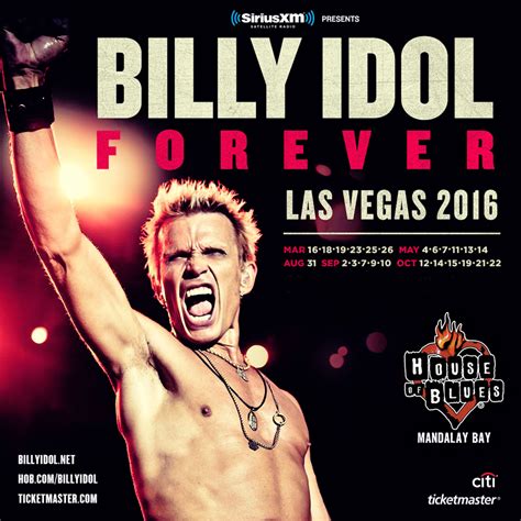 Billy idol zeigt auf der ep, das man sich selbst treu bleiben und dabei aber tolle neue songs komponieren kann. Billy Idol Expands Vegas Residency | Best Classic Bands