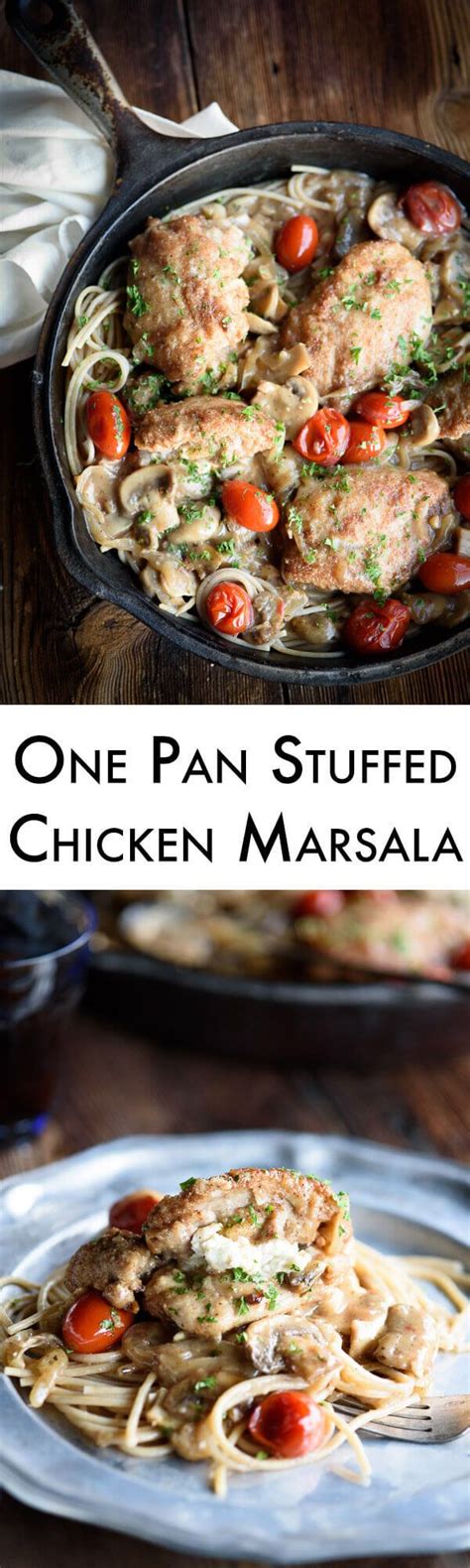 Water and cornstarch, let simmer for 10 minutes to mix flavors. This one pan stuffed chicken marsala recipe is so simple ...