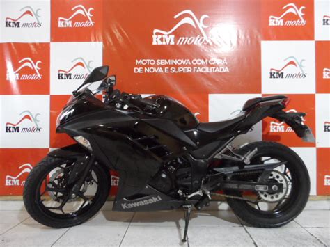The kawasaki ninja 300, or ex300, is a 296 cc (18.1 cu in) ninja series sport bike introduced by kawasaki in 2012 for the 2013 model year. Kawasaki Ninja 300 Preta 2013 | KM Motos | Sua Loja de ...