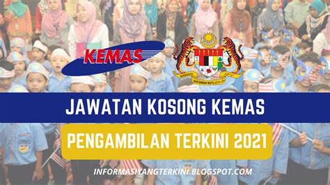 Kerja kosong pengurusan air selangor. Jawatan Kosong KEMAS: Pengambilan Baru 2021 Bagi Tabika ...