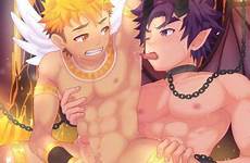buddy camp yaoi hot sex yoichi tumblr yukimura demon nsfw fricking why so comments blush abs muscle intimate
