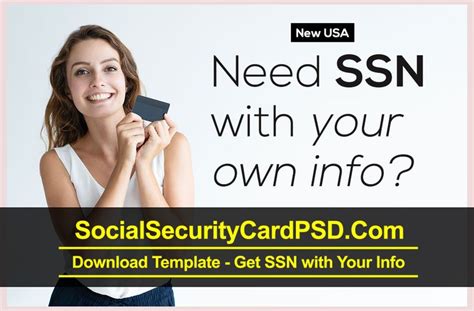 Maybe you would like to learn more about one of these? Get social security card with your info | Social security card, Report card template, Card template