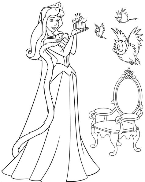 Print and color this free maleficent coloring page for kids and have fun! Розмальовка «Принцеса Аврора» (39 фото)