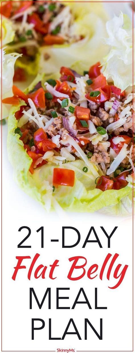 The satiating diet is a realistic approach to safe and sustainable weight loss that promotes the example below is for a 1,600 calorie/day plan, but you can download the meal plan as a pdf with. 21-Day Flat Belly Meal Plan | Flat belly foods, Healthy ...