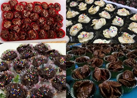 Kita masih dalam bulan syawal jadi belum terlambat untuk mencuba. Resepi Biskut Conflakes Coklat Ragup Mudah - Bonda