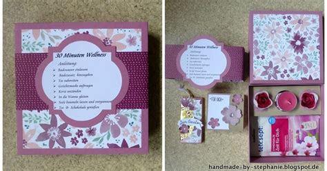 Es hat lange gedauert bis ich meinen ersten kreativen beitrag veröffentliche. handmade-by-stephanie: 30-Minuten-Wellness