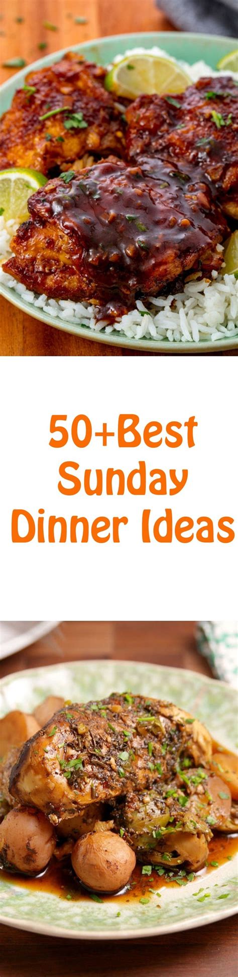 If you're planning a meal for you and your loved one, then this list of romantic dinner ideas to | looking for an indulgent steak dinner for two? 50+ Best Sunday Dinner Ideas - Menu sunday dinner ideas ...