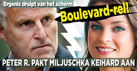 An element of a culture or system of behavior that may be considered to be passed. Mot tussen Miljuschka en Peter R. in RTL Boulevard ...