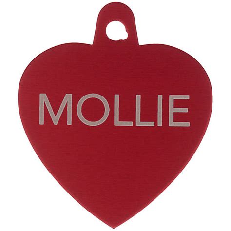 Our online shop allows you to search by dog size. TagWorks® Sport Collection Heart Personalized Pet ID Tag ...