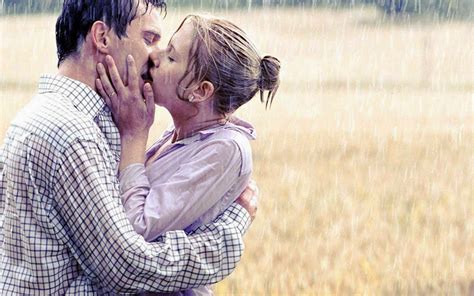 Maybe you would like to learn more about one of these? Romantic Couple Kissing In Rain - Valentines Day 2019