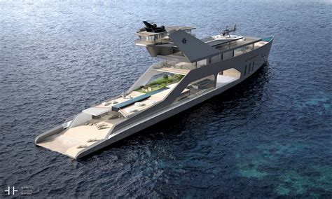 Hareide — ist der name folgender personen: Hareide 108 m hybrid Mega Yacht Concept 5 — Yacht Charter ...