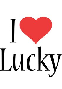 I love the intimate connection that we form. Lucky Logo | Name Logo Generator - I Love, Love Heart ...