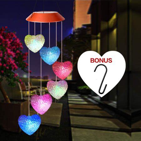 Are you looking for a gift? Wind Chime,Solar Heart/Butterfly/Hummingbird Wind Chimes ...