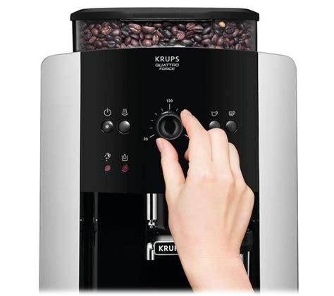 Delonghi coffee machine bean to cup descaler cleaners tv. Buy KRUPS Quattro Force EA811840 Arabica Bean to Cup ...
