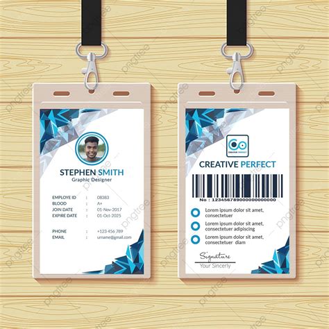 Id Card Template Template for Free Download on Pngtree | Id card template, Card template ...