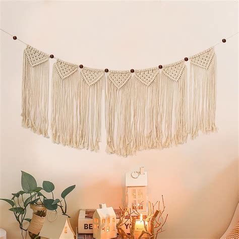 Shein offers fashionable wall hangings & more to meet your needs. Bohemian Macrame Wall Hangings, Macrame Woven Tapestry ...