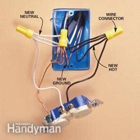 The wiring diagram above shows how switched outlets are often wired. How to Wire an Outlet and Add an Electrical Outlet | The Family Handyman