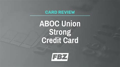 The visa classic credit card's simplicity, flexibility, and low interest rate make it a popular choice. ABOC Union Strong Credit Card Review: No Annual Fee, Low APR | FinanceBuzz