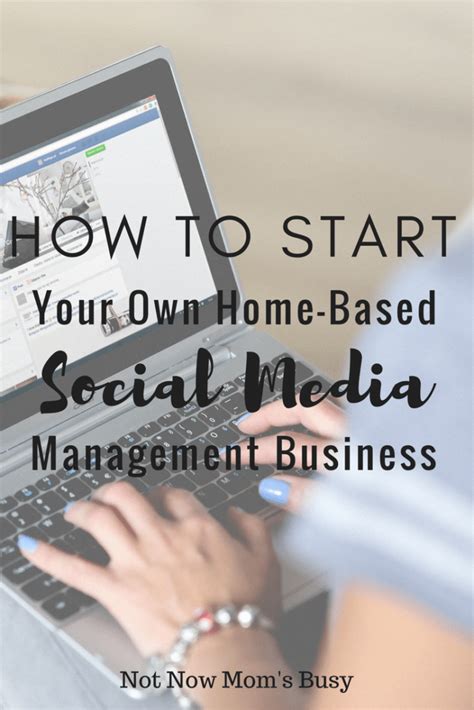 Maybe you would like to learn more about one of these? How To Start Your Own Home-based Social Media Management ...