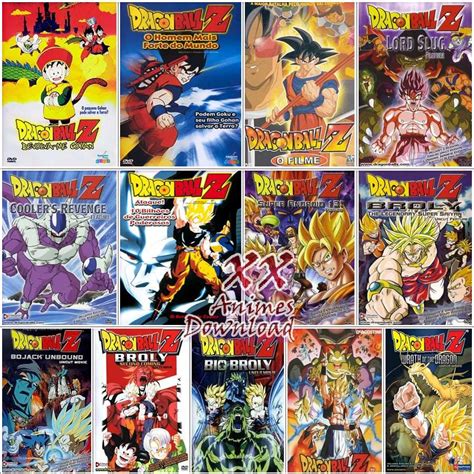 Manga entertainment q2 schedule includes darling in the franxx (feb 15, 2019). Dragon Ball Z Todos Os Filmes Completo Dublado - R$ 22,50 em Mercado Livre