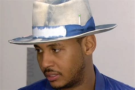 Carmelo anthony resigns with portland trailblazers. Hats Off to Carmelo Anthony and the Knicks' Postgame Style ...