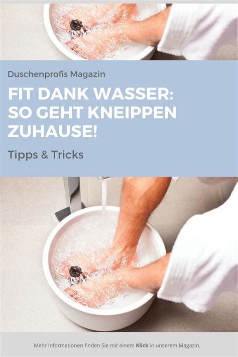 Wohnung, in der jemand zu hause ist und sich wohlfühlt; Kneippkur zuhause: Fit mit Kneipp-Güssen & Wassertreten ...