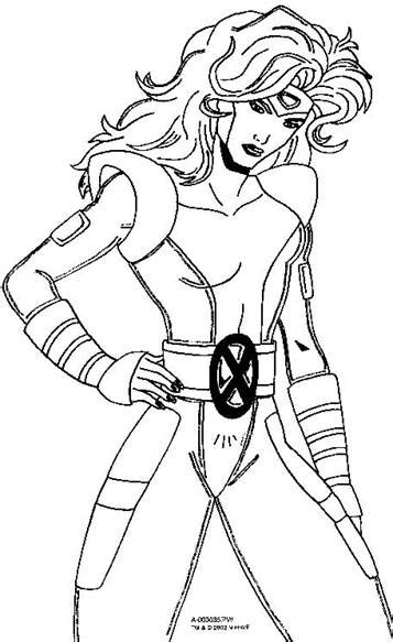 X men storm coloring pages pinterest discover and save creative. Kids-n-fun.com | 40 coloring pages of X men