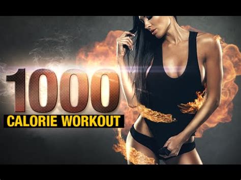 It is an absolute calo. 1000 Calorie Workout at Home (45+ MINS OF HIIT!!) - YouTube