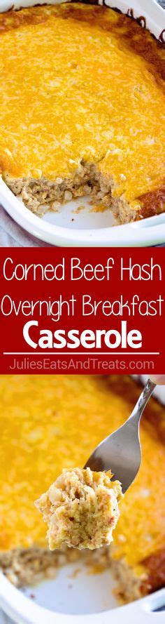 Use the leftovers to make a delicious low carb corned beef and cabbage colcannon recipe! Corned Beef Hash Overnight Breakfast Casserole | Recipe ...