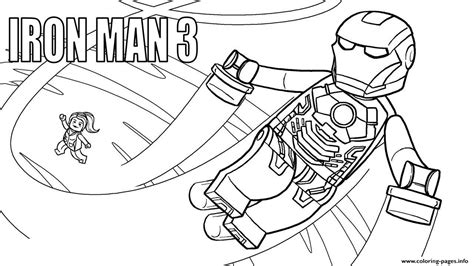 Iron man lego avengers coloring pages. Lego Marvel Iron Man 3 Coloring Pages Printable