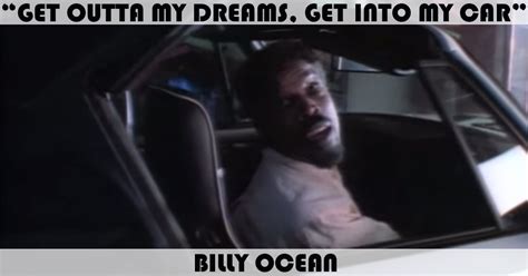 No matter how skilled they are, every nascar driver has had the unfortunate experience of getting into a crash. "Get Outta My Dreams, Get Into My Car" Song by Billy Ocean ...