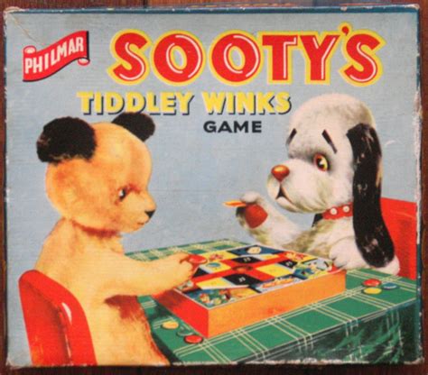 25 questions / english more english so much english english english english english forever 1 similar game. 1950's Sooty's Tiddley Winks Game by Philmar England ...