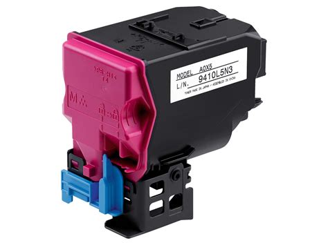 Installing the toner bottle, connecting the power cord. Konica Minolta Toner A0X5352 magenta - öko, fair einkaufen ...