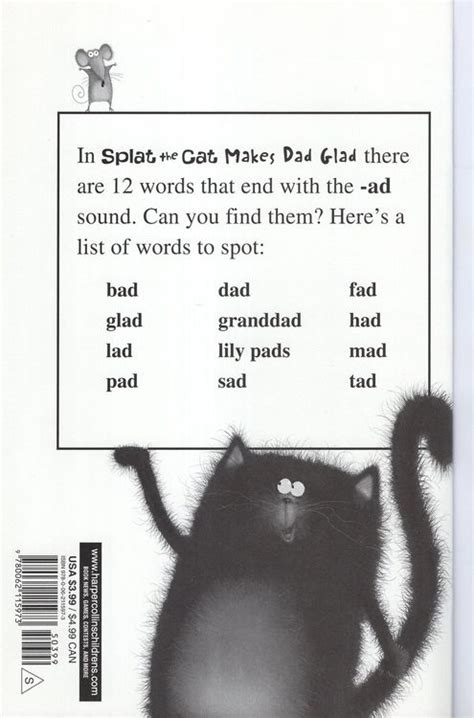 Everyone's favorite fuzzy feline is now available in leveled readers written for successful independent reading! Splat the Cat Makes Dad Glad ( I Can Read Book Level 1 ...