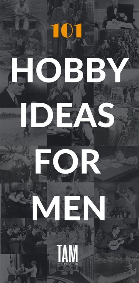 101 Best Hobbies For Men Of All Ages | Best hobbies for ...