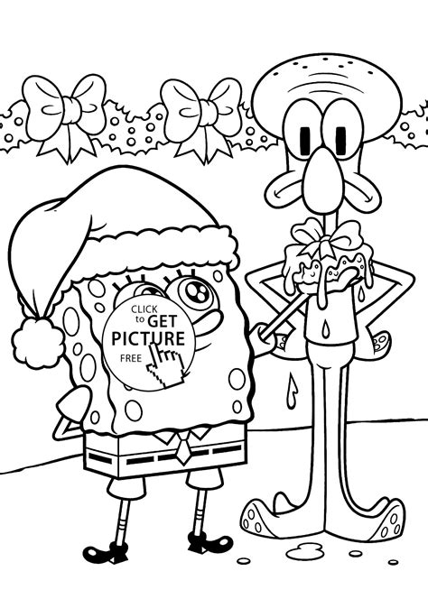 If you love christmas spongebob you'll enjoy the christmas spongebob coloring pages on our website. Spongebob Christmas Coloring Pages Free Printable Download ...