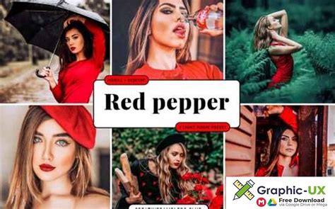 We have created some of the best free lightroom cc presets. Red Pepper Lightroom Presets - GraphicUX | Lightroom ...