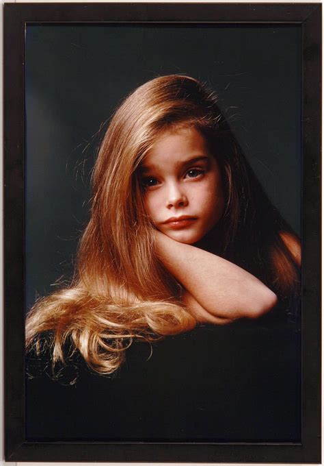 View pretty baby (1978) by garry gross; Henry Wolf - Brooke Shields Portrait For Sale at 1stDibs