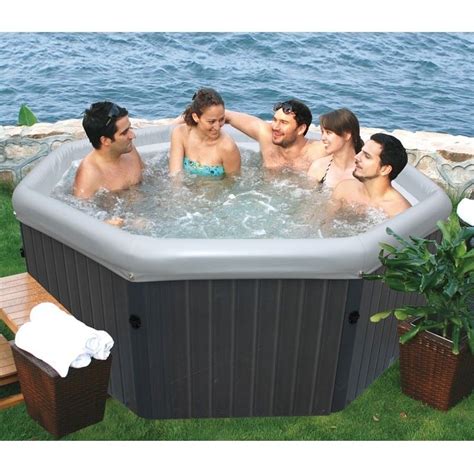 What are the shipping options for hot tubs? Mspa Tuscany Portable Hot Tub 5 6 Seater Hot Tub Jacuzzi ...