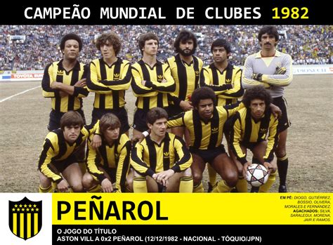 Jun 19, 2021 · the club club sportivo penarol performs for the country argentina. Edição dos Campeões: Peñarol Campeão Mundial 1982