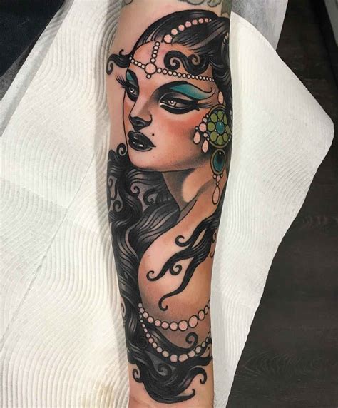 Done by emily rose murray. 12 Neo traditional tattoo by Emily Rose Murray