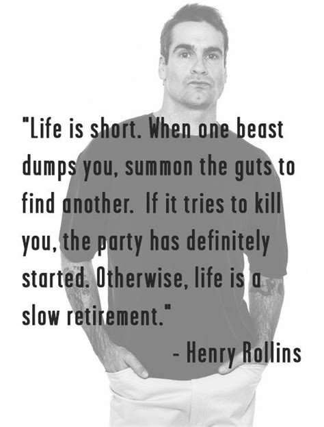 Share motivational and inspirational quotes by henry rollins. Love this Henry Rollins quote from an article in the LA ...