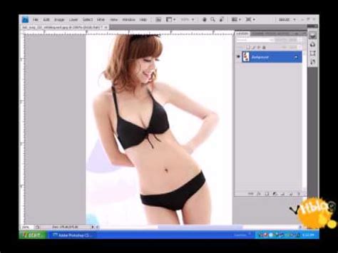 You can actually see through clothes, but only if you know how to use these online editors accurately. Remove Skirts with Photoshop CS4 - YouTube
