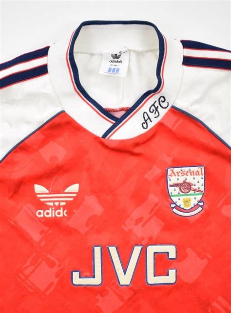 Arsenal hero raises questions over £50m signing of ben white. 1990-92 ARSENAL LONDON SHIRT S. BOYS Football / Soccer ...