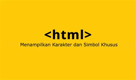 Pasti bertanya tanya apa itu parse html dan apa kegunaan parse html. Daftar Kode Karakter dan Simbol HTML Khusus Lengkap ...