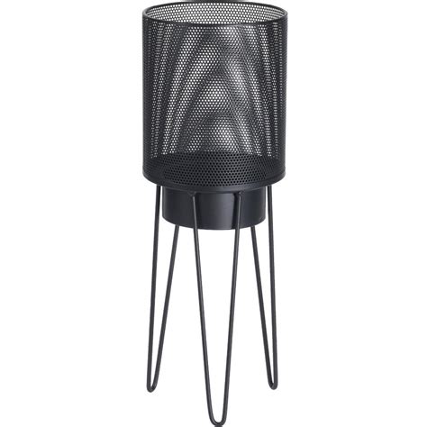 Voor 22.00 uur besteld op werkdagen, de volgende dag in huis. Lampion metalowy HOME STYLING COLLECTION, czarny, 14x14x28 ...
