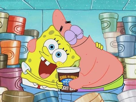 But when work, karate, jellyfishing and squidward's clarinet recital don't go as planned will his day be ruined?/ it's best friends day so patrick and spongebob trade presents. Which Cartoon Duo Are You And Your Best Friend?