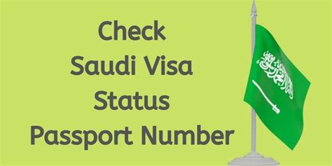 The passport number can also be used to track the visa application status if you lose the reference number. How to Check Saudi Visa Status with Passport Number - ExpatSA