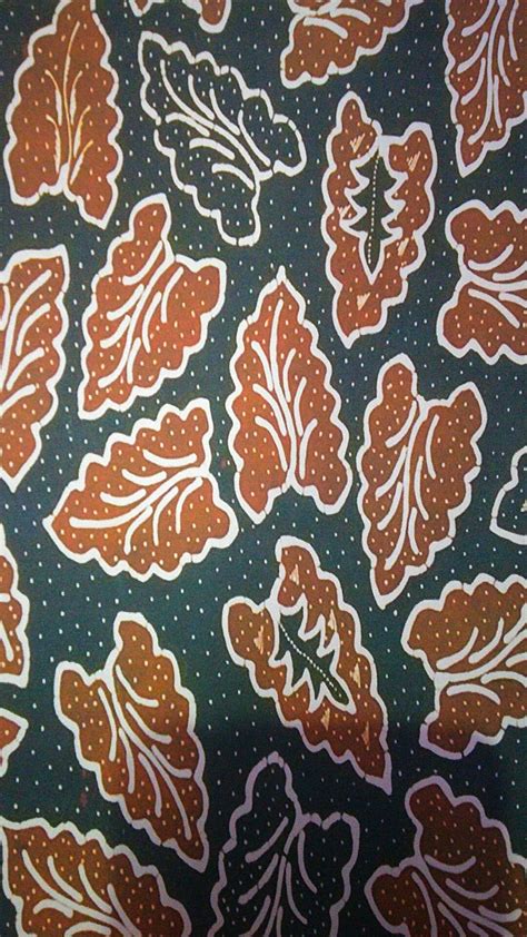 Batik is made either by drawing dots and lines of the resist with a spouted tool called a canting, or by printing the resist with a copper stamp called a cap. Apa nama motif batik ini,berasal dari banten??tolong kaka^^ - Brainly.co.id